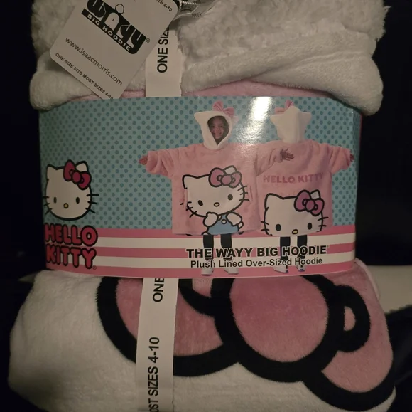 Character Kids' Wayy Big Hoodie, Disney , Hello Kitty, nwt OSFM